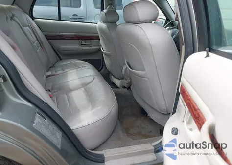 2002 Mercury Grand Marquis Ls from USA, damaged, VIN 2MEFM75W62X605311